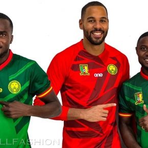 Cameroon World Cup 2022 2023 Football Kit, 2022-23 Shirt, 2022/23 Soccer Jersey, Camiseta de Futbol 22-23, Camisa 22/23, Camisola, Trikot, Maglia, Gara, Maillot Cameroun
