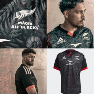 Māori All Blacks 2022/23 adidas Home Jersey - FOOTBALL FASHION