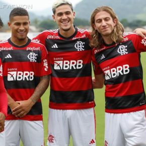 CR Flamengo 2023 adidas Home Football Kit, 2023/24 Shirt, 23/24 Soccer Jersey, Camiseta de Futbol 2023-24, Camisa 23-24, Camisola, Trikot, Maglia, Maillot, Camiseta