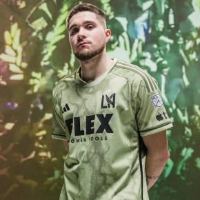 LAFC 2023 adidas Smokescreen Away Football Kit, 2023/24 Shirt, 23/24 Soccer Jersey, Camiseta de Futbol 2023-24, Camisa 23-24, Camisola, Trikot, Maglia, Maillot, Camiseta