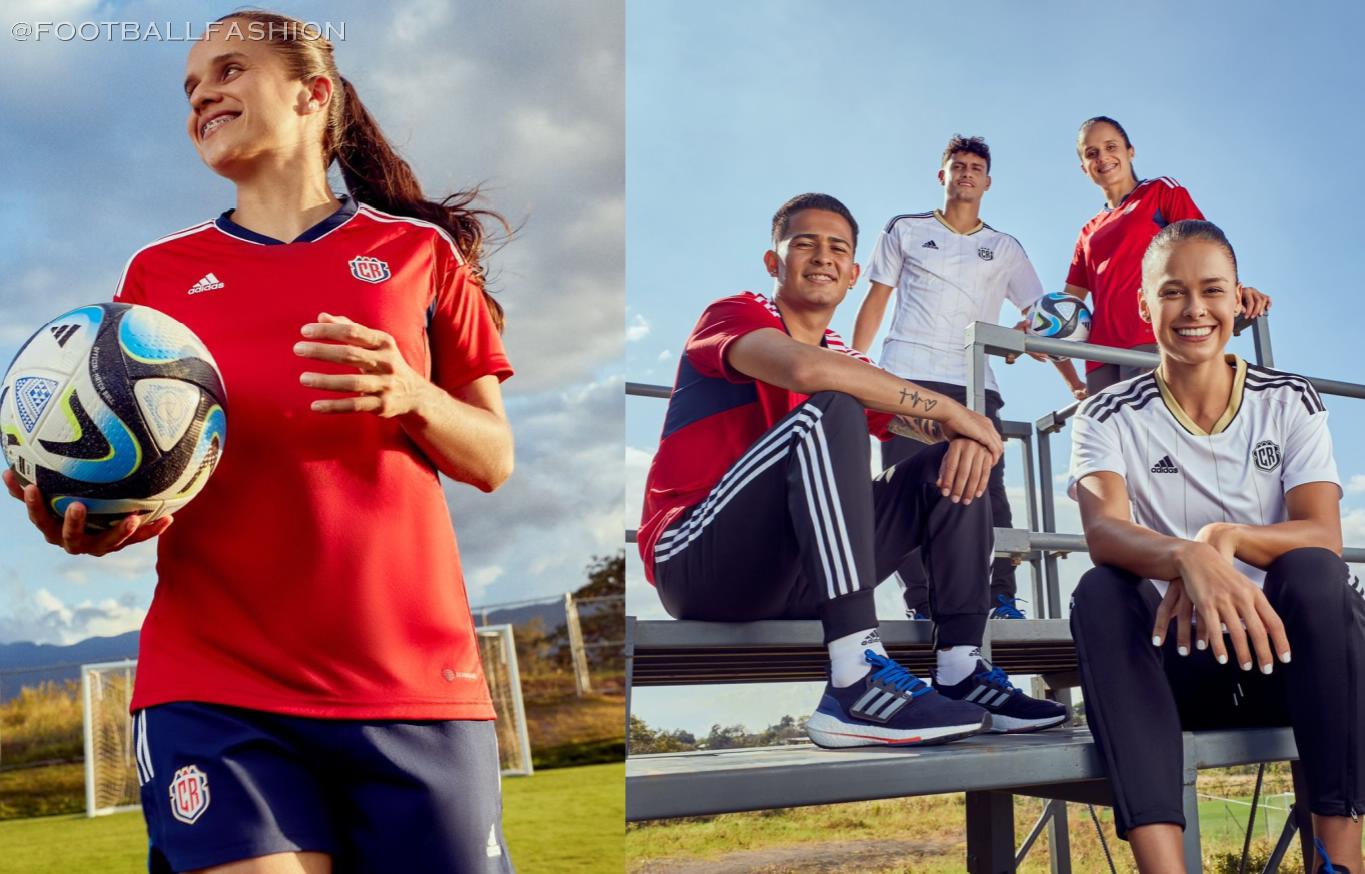Costa Rica 2023 adidas Home and Away Kits FOOTBALL FASHION