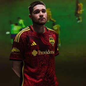 Seattle Sounders 2023 adidas Bruce Lee Away Football Kit, 2023/24 Shirt, 23/24 Soccer Jersey, Camiseta de Futbol 2023-24, Camisa 23-24, Camisola, Trikot, Maglia, Maillot, Camiseta