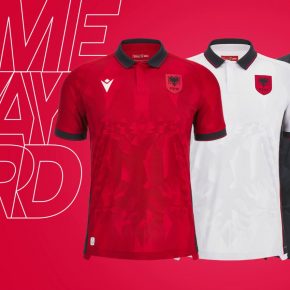 Albania 2023 2024 Macron Football Kit, 2023/24 Shirt, 23/24 Soccer Jersey, Camiseta de Futbol 2023-24, Camisa 23-24, Camisola, Trikot, Maglia, Maillot, Camiseta, Shqipëri