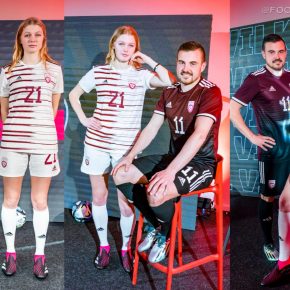 Latvia 2023 2024 adidas Football Kit, 2023/24 Shirt, 23/24 Soccer Jersey, Camiseta de Futbol 2023-24, Camisa 23-24, Camisola, Trikot, Maglia, Maillot, Camiseta, Latvijas izlases oficiālais spēļu krekls