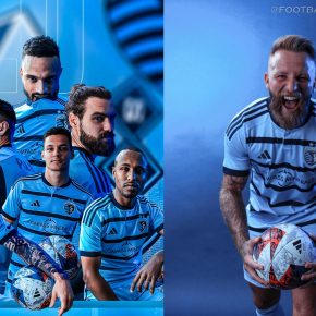 Sporting KC 2023 2024 adidas Football Kit, 2023/24 Shirt, 23/24 Soccer Jersey, Camiseta de Futbol 2023-24, Camisa 23-24, Camisola, Trikot, Maglia, Maillot, Camiseta
