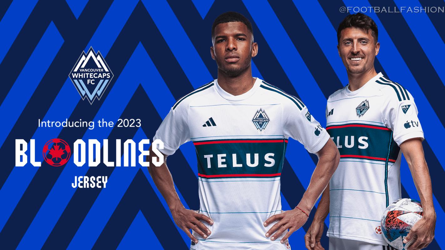 Vancouver Whitecaps 2023 Home Jersey by Adidas - Size M