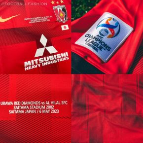 Urawa Red Diamonds ACL Final 2023 2024 Nike Football Kit, 2023/24 Shirt, 23/24 Soccer Jersey, Camiseta de Futbol 2023-24, Camisa 23-24, Camisola, Trikot, Maglia, Maillot, Camiseta
