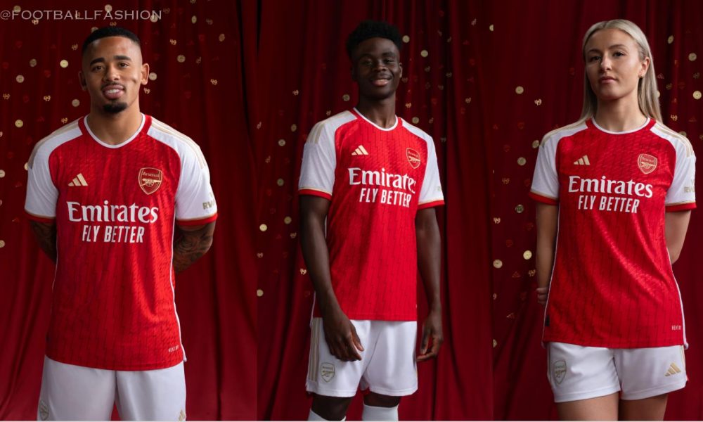 Arsenal FC 2023 24 Adidas Home Kit FOOTBALL FASHION