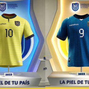 Ecuador 2023 2024 Marathon Football Kit, 2023/24 Shirt, 23/24 Soccer Jersey, Camiseta de Futbol 2023-24, Camisa 23-24, Camisola, Trikot, Maglia, Maillot, Camiseta