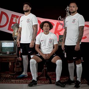 Corinthians 2023 2024 Nike Football Kit, 2023/24 Shirt, 23/24 Soccer Jersey, Camiseta de Futbol 2023-24, Camisa 23-24, Camisola, Trikot, Maglia, Maillot, Camiseta