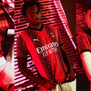 AC Milan 2023 2024 PUMA Football Kit, 2023/24 Shirt, 23/24 Soccer Jersey, Camiseta de Futbol 2023-24, Camisa 23-24, Camisola, Trikot, Maglia, Maillot, Camiseta