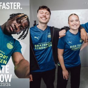 PSV 2023/24 PUMA Football Kit, 2023/24 Shirt, 23/24 Soccer Jersey, Camiseta de Futbol 2023-24, Camisa 23-24, Camisola, Trikot, Maglia, Maillot, Camiseta