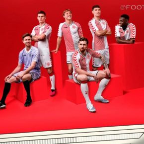 Denmark 1986 World Cup hummel Retro Home Football Kit, Soccer Jersey, Shirt, landsholdstrøje - hjemmebane, udebane