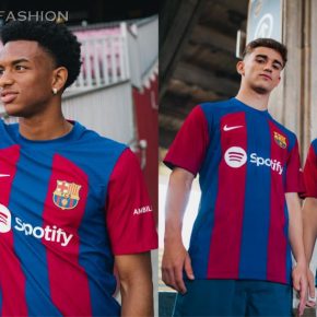 FC Barcelona 2023/24 Nike Football Kit, 2023/24 Shirt, 23/24 Soccer Jersey, Camiseta de Futbol 2023-24, Camisa 23-24, Camisola, Trikot, Maglia, Maillot, Camiseta