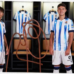 Real Sociedad 2023/24 Macron Football Kit, 2023/24 Shirt, 23/24 Soccer Jersey, Camiseta de Futbol 2023-24, Camisa 23-24, Camisola, Trikot, Maglia, Maillot, Camiseta