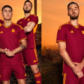 AS Roma 2023/24 adidas Kit, 2023 Shirt, 23/24 Soccer Jersey, Camiseta de Futbol 2023-24, Camisa 23-24, Camisola, Trikot, Maglia, Maillot, Camiseta 2024
