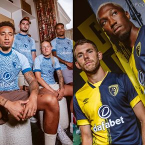 AFC Bournemouth 2023/24 Umbro Kit, 2023 Shirt, 23/24 Soccer Jersey, Camiseta de Futbol 2023-24, Camisa 23-24, Camisola, Trikot, Maglia, Maillot, Camiseta 2024