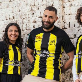 Al-Ittihad 2023/24 Nike Kit, 2023 Shirt, 23/24 Soccer Jersey, Camiseta de Futbol 2023-24, Camisa 23-24, Camisola, Trikot, Maglia, Maillot, Camiseta 2024