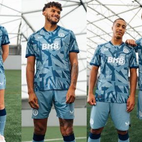 Aston Villa 2023/24 Castore Third Kit, 2023 Shirt, 23/24 Soccer Jersey, Camiseta de Futbol 2023-24, Camisa 23-24, Camisola, Trikot, Maglia, Maillot, Camiseta 2024