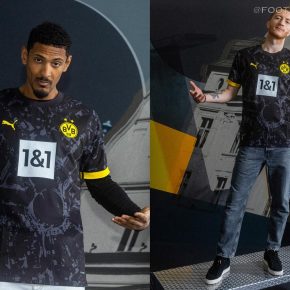 Borussia Dortmund 2023/24 PUMA away Kit, 2023 Shirt, 23/24 Soccer Jersey, Camiseta de Futbol 2023-24, Camisa 23-24, Camisola, Trikot, Maglia, Maillot, Camiseta 2024