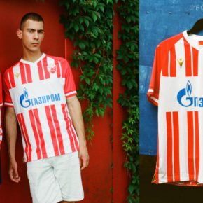 Crvena zvezda Macron 2023/24, 2023, 23/24 Soccer Jersey, Camiseta de Futbol 2023-24, Camisa 23-24, Camisola, Trikot, Maglia, Maillot, Camiseta 2024