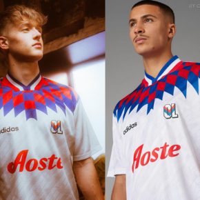 Olympique Lyon 1995 1996 Bringback Retro 2023/24, 2023, 23/24 Soccer Jersey, Camiseta de Futbol 2023-24, Camisa 23-24, Camisola, Trikot, Maglia, Maillot, Camiseta 2024