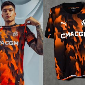 Olympique Marseille PUMA 2023/24, 2023, 23/24 Soccer Jersey, Camiseta de Futbol 2023-24, Camisa 23-24, Camisola, Trikot, Maglia, Maillot, Camiseta 2024