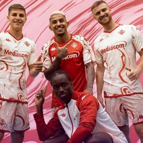 Fiorentina 2023/24 Kappa Fourth Kit, 23/24 Soccer Jersey, Camiseta de Futbol 2023-24, Camisa 23-24, Camisola, Trikot, Maglia, Maillot, Camiseta 2024, Forma