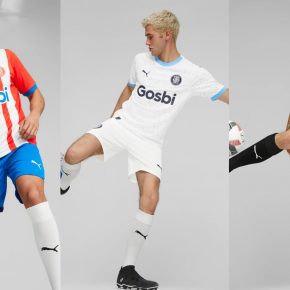 Girona FC PUMA 2023/24 Kit, 2023, 23/24 Soccer Jersey, Camiseta de Futbol 2023-24, Camisa 23-24, Camisola, Trikot, Maglia, Maillot, Camiseta 2024, Forma