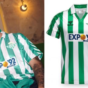 Real Betis 1988 1989 hummel Retro Kit, 23/24 Soccer Jersey, Camiseta de Futbol 2023-24, Camisa 23-24, Camisola, Trikot, Maglia, Maillot, Camiseta 2024, Forma