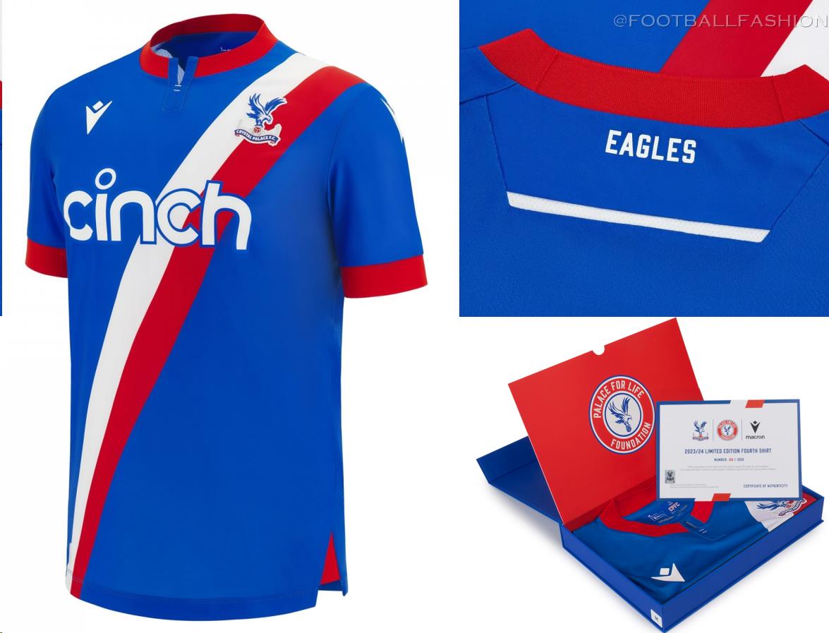 Crystal Palace 2023/24 Macron Fourth Kit - FOOTBALL FASHION