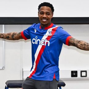 Crystal Palace 2023/24 Macron Kit, 2023 Shirt, 23/24 Soccer Jersey, Camiseta de Futbol 2023-24, Camisa 23-24, Camisola, Trikot, Maglia, Maillot, Camiseta 2024