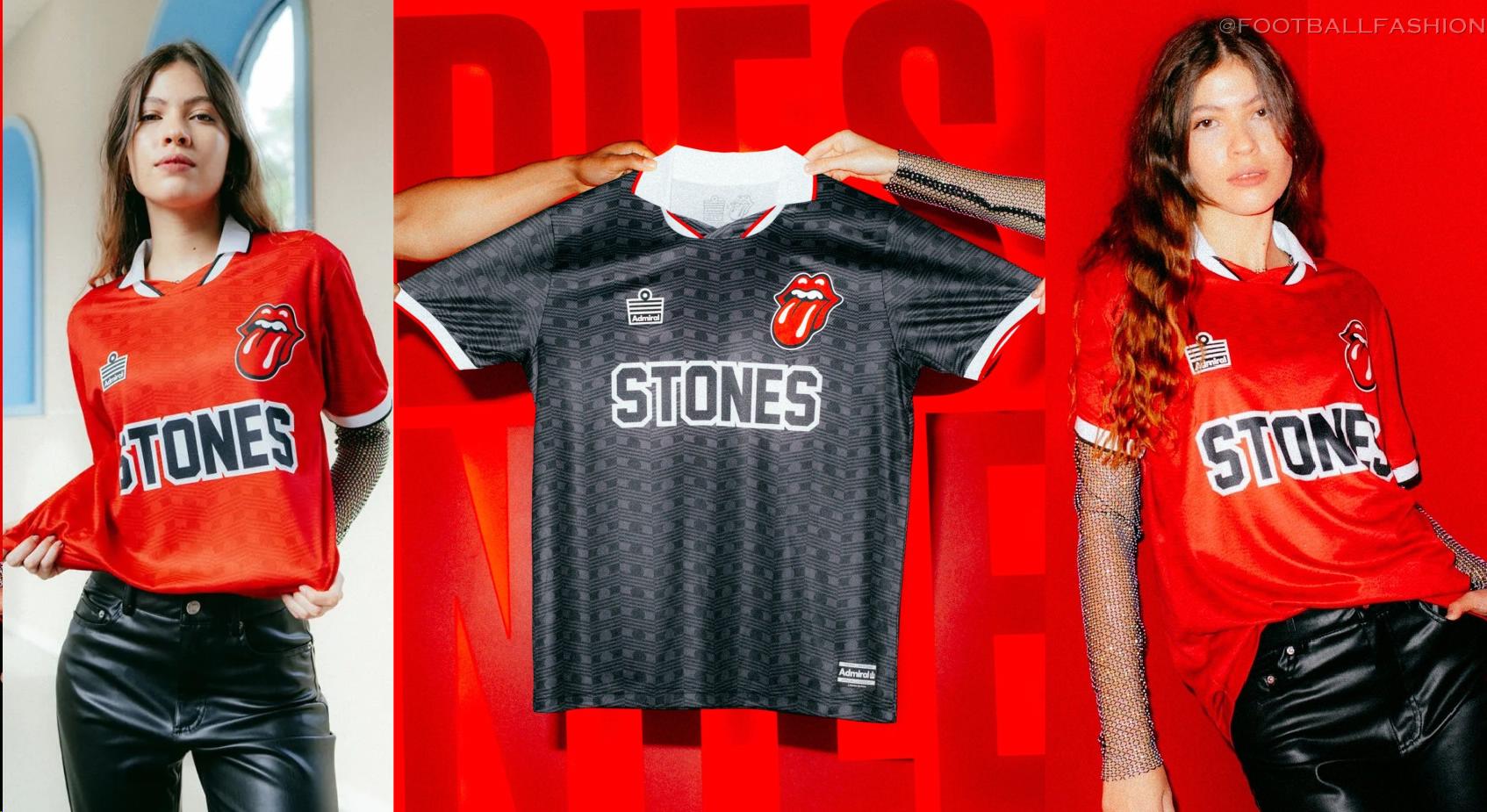 Rolling Stones x Admiral Special Edition Kits - FOOTBALL FASHION