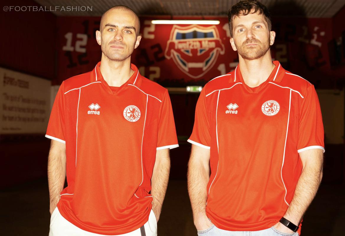 Middlesbrough FC Errea EFL Cup 2024 2024/25 Football Kit, 2025 Shirt, 24/25 Soccer Jersey, Camiseta de Futbol 2024-25, Camisa 24-25, Camisola, Trikot, Maglia, Maillot, Camiseta
