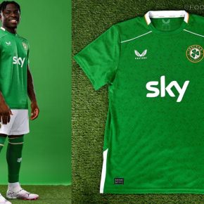 Ireland Castore 2024 2024/25 Football Kit, 2025 Shirt, 24/25 Soccer Jersey, Camiseta de Futbol 2024-25, Camisa 24-25, Camisola, Trikot, Maglia, Maillot, Camiseta