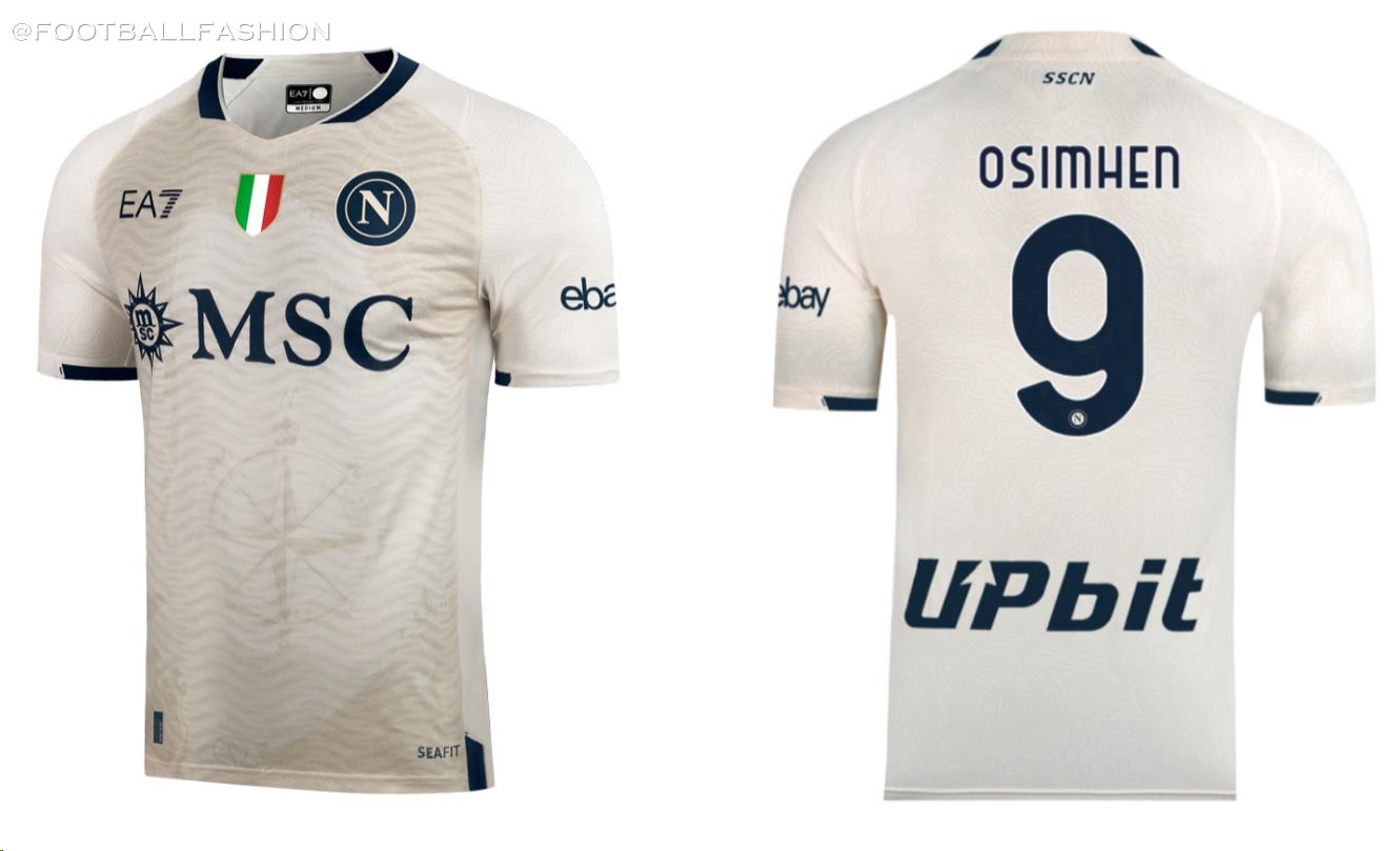 Crea la maglia SSC Napoli 2023/2024 con il tuo nome e numero