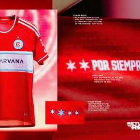 Chicago Fire adidas 2024 2024/25 Football Kit, 2025 Shirt, 24/25 Soccer Jersey, Camiseta de Futbol 2024-25, Camisa 24-25, Camisola, Trikot, Maglia, Maillot, Camiseta