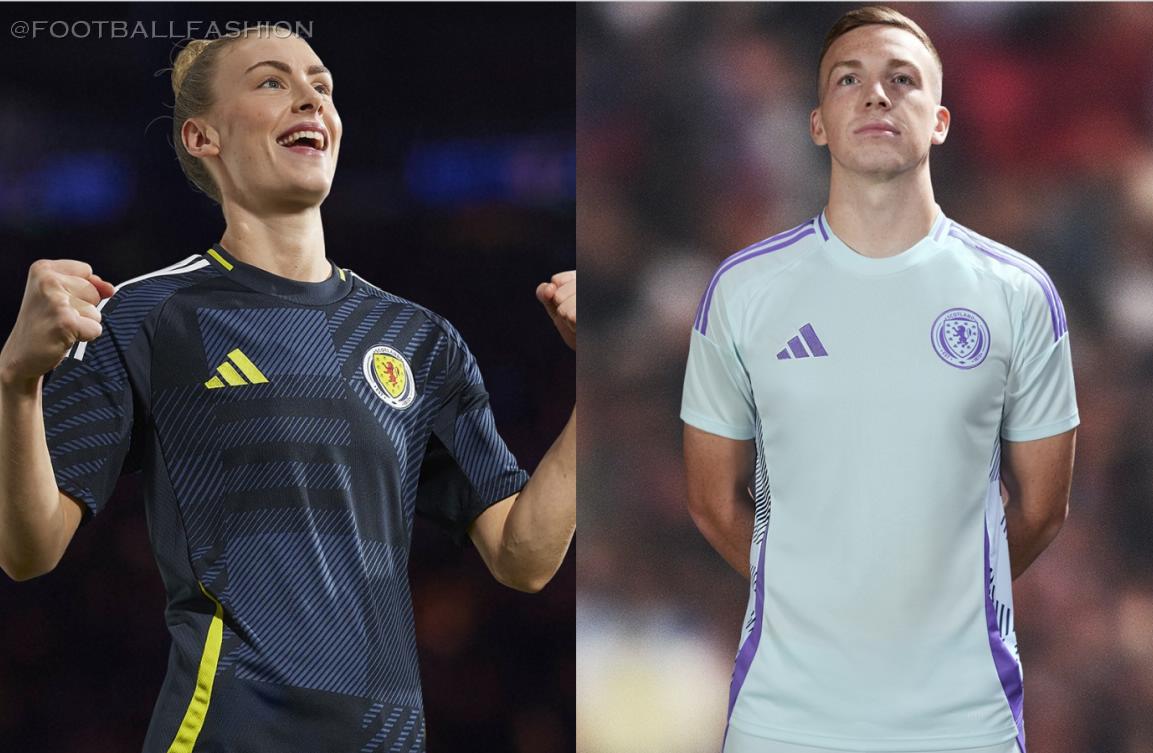 Scotland EURO adidas 2024 2024/25 Football Kit, 2025 Shirt, 24/25 Soccer Jersey, Camiseta de Futbol 2024-25, Camisa 24-25, Camisola, Trikot, Maglia, Maillot, Camiseta