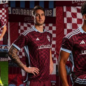 Colorado Rapids adidas 2024 2024/25 Football Kit, 2025 Shirt, 24/25 Soccer Jersey, Camiseta de Futbol 2024-25, Camisa 24-25, Camisola, Trikot, Maglia, Maillot, Camiseta