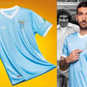 Lazio Mizuno Anniversario 2024 2024/25 Football Kit, 2025 Shirt, 24/25 Soccer Jersey, Camiseta de Futbol 2024-25, Camisa 24-25, Camisola, Trikot, Maglia, Maillot, Camiseta