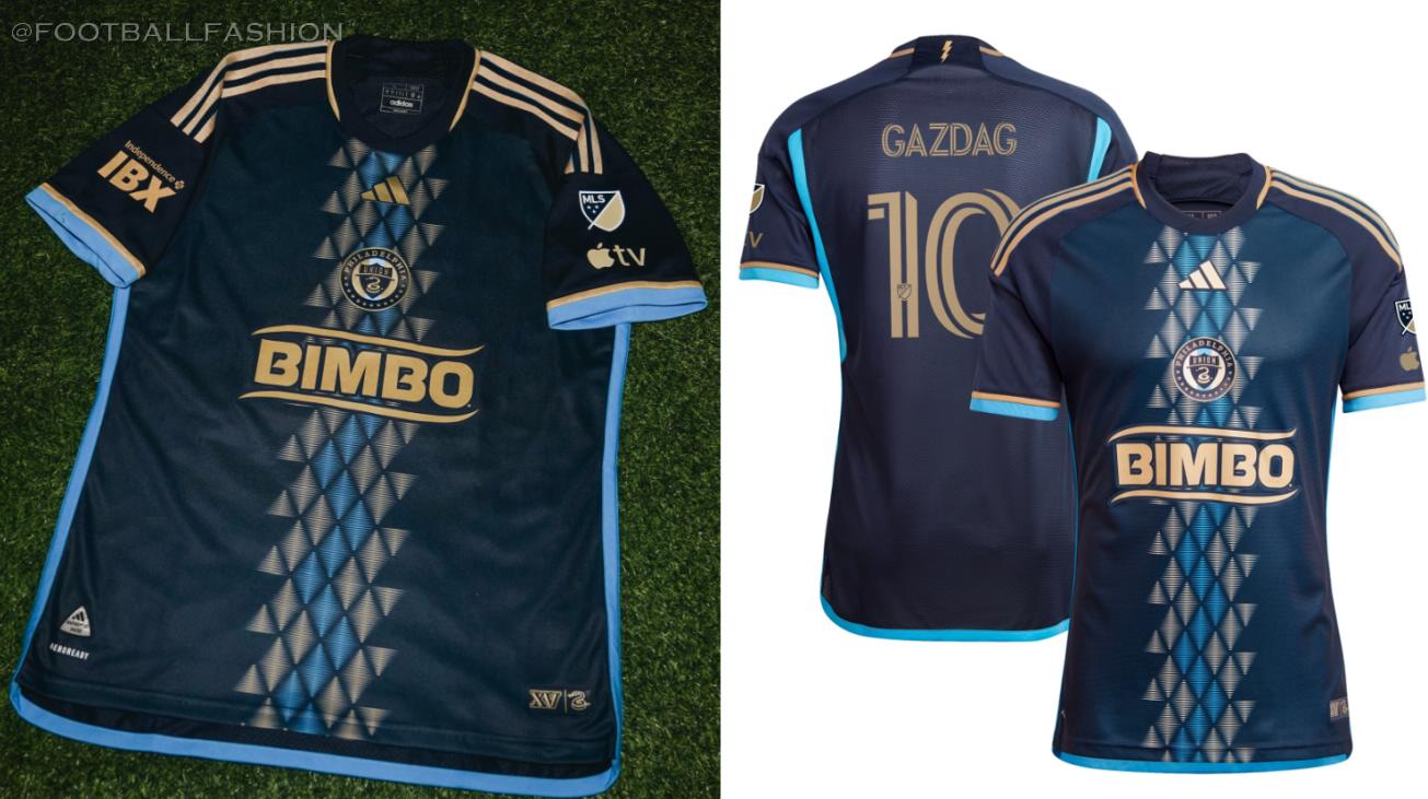 Philadelphia Union adidas 2024 2024/25 Football Kit, 2025 Shirt, 24/25 Soccer Jersey, Camiseta de Futbol 2024-25, Camisa 24-25, Camisola, Trikot, Maglia, Maillot, Camiseta
