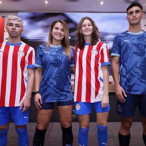 Paraguay PUMA 2024 2024/25 Football Kit, 2025 Shirt, 24/25 Soccer Jersey, Camiseta de Futbol 2024-25, Camisa 24-25, Camisola, Trikot, Maglia, Maillot, Camiseta