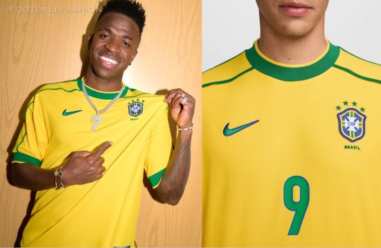 Reissue: Brazil 1998 Nike Home Kit - FOOTBALL FASHION