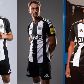 Newcastle United adidas 2024 2024/25 Football Kit, 2025 Shirt, 24/25 Soccer Jersey, Camiseta de Futbol 2024-25, Camisa 24-25, Camisola, Trikot, Maglia, Maillot, Camiseta