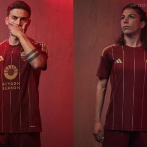 AS Roma adidas 2024 2024/25 Football Kit, 2025 Shirt, 24/25 Soccer Jersey, Camiseta de Futbol 2024-25, Camisa 24-25, Camisola, Trikot, Maglia, Maillot, Camiseta