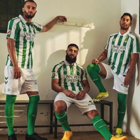 Real Betis hummel 2024 2024/25 Football Kit, 2025 Shirt, 24/25 Soccer Jersey, Camiseta de Futbol 2024-25, Camisa 24-25, Camisola, Trikot, Maglia, Maillot, Camiseta