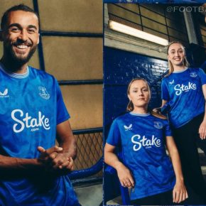 Everton Castore 2024 2024/25 Football Kit, 2025 Shirt, 24/25 Soccer Jersey, Camiseta de Futbol 2024-25, Camisa 24-25, Camisola, Trikot, Maglia, Maillot, Camiseta