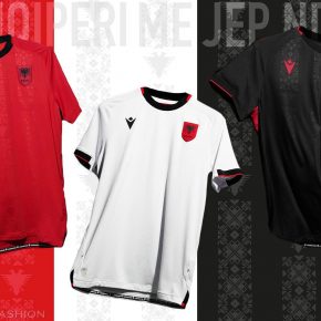 Albania Macron 2024 2024/25 Football Kit, 2025 Shirt, 24/25 Soccer Jersey, Camiseta de Futbol 2024-25, Camisa 24-25, Camisola, Trikot, Maglia, Maillot, Camiseta, Shqipëri