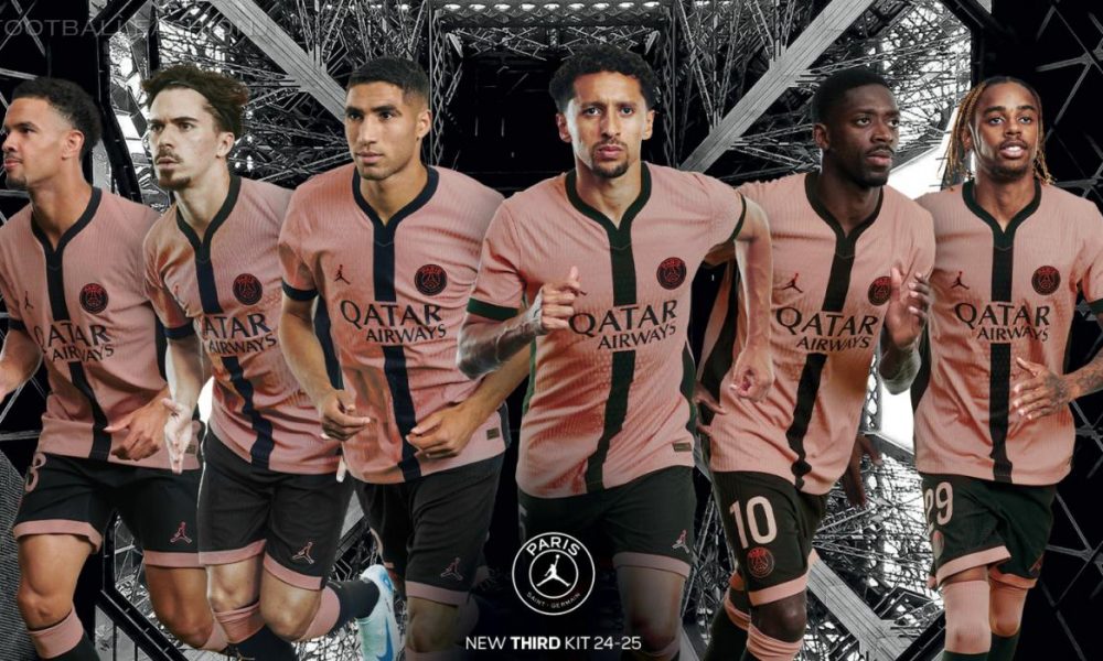PSG 2024/25 Jordan Third Kit - FOOTBALL FASHION