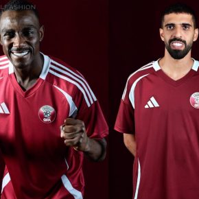 Qatar adidas 2024 2024/25 Football Kit, 2025 Shirt, 24/25 Soccer Jersey, Camiseta de Futbol 2024-25, Camisa 24-25, Camisola, Trikot, Maglia, Maillot, Camiseta